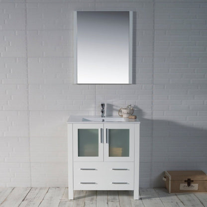 Blossom Sydney 30 Inch Bathroom Vanity - V8001 30 01 - Backyard Provider