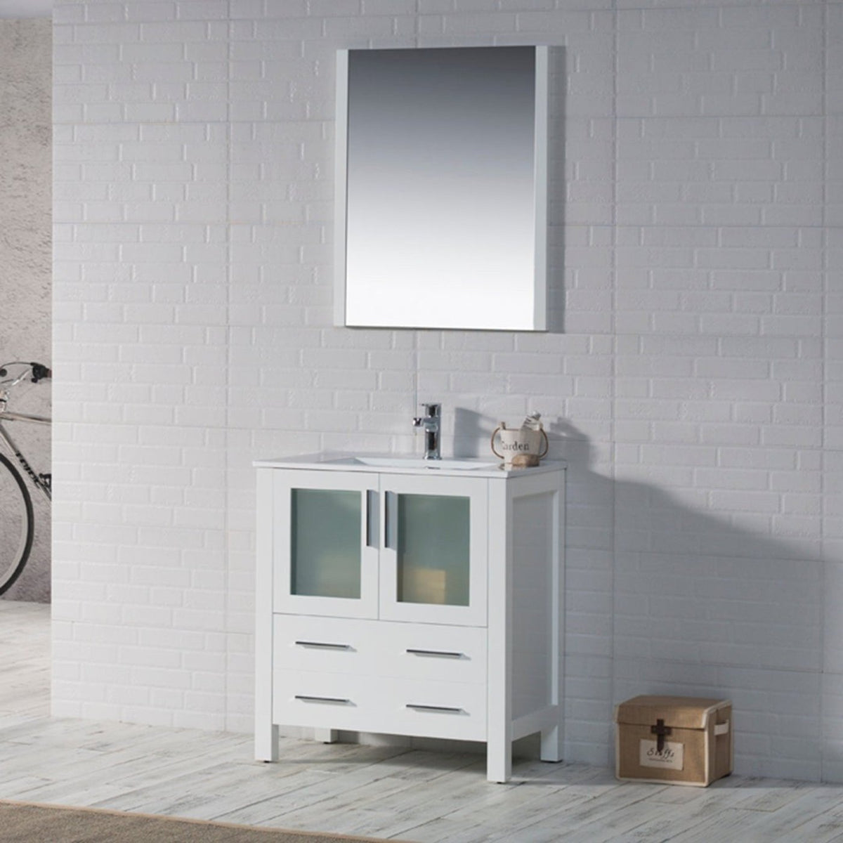 Blossom Sydney 30 Inch Bathroom Vanity - V8001 30 01 - Backyard Provider