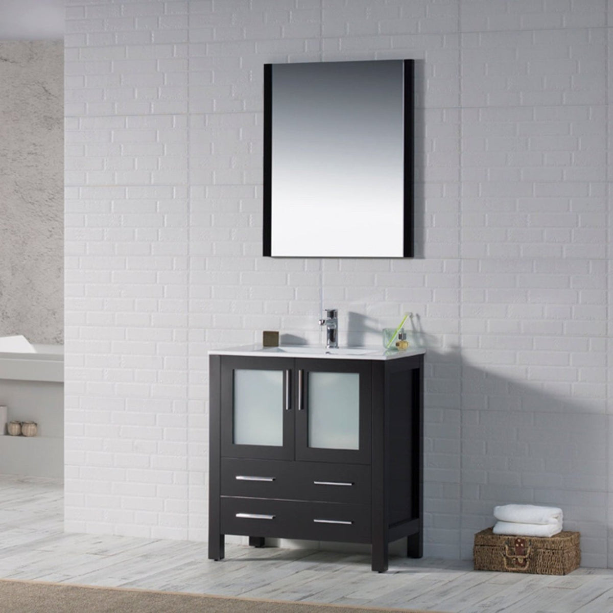 Blossom Sydney 30 Inch Bathroom Vanity - V8001 30 01 - Backyard Provider