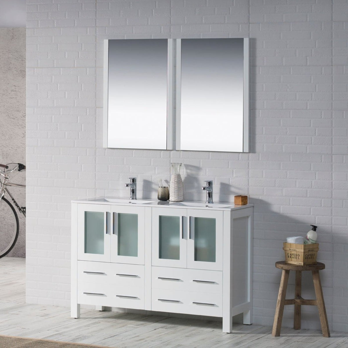 Blossom Sydney 48 Inch Bathroom Vanity - V8001 48 01 - Backyard Provider