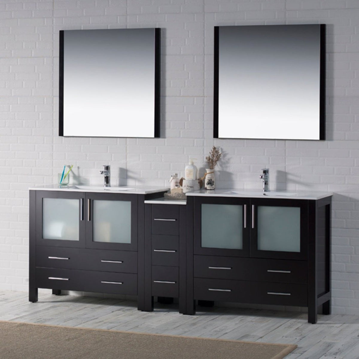 Blossom Sydney 84 Inch Bathroom Vanity - V8001 84 01 - Backyard Provider