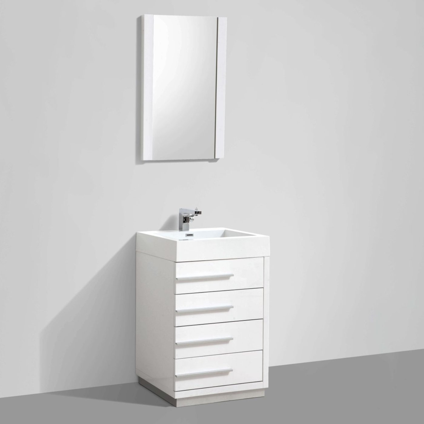 Blossom Barcelona 30 Inch Bathroom Vanity - V8005 30 01 - Backyard Provider