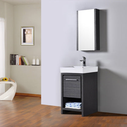 Blossom Milan 20 Inch Bathroom Vanity - V8014 20 01 - Backyard Provider