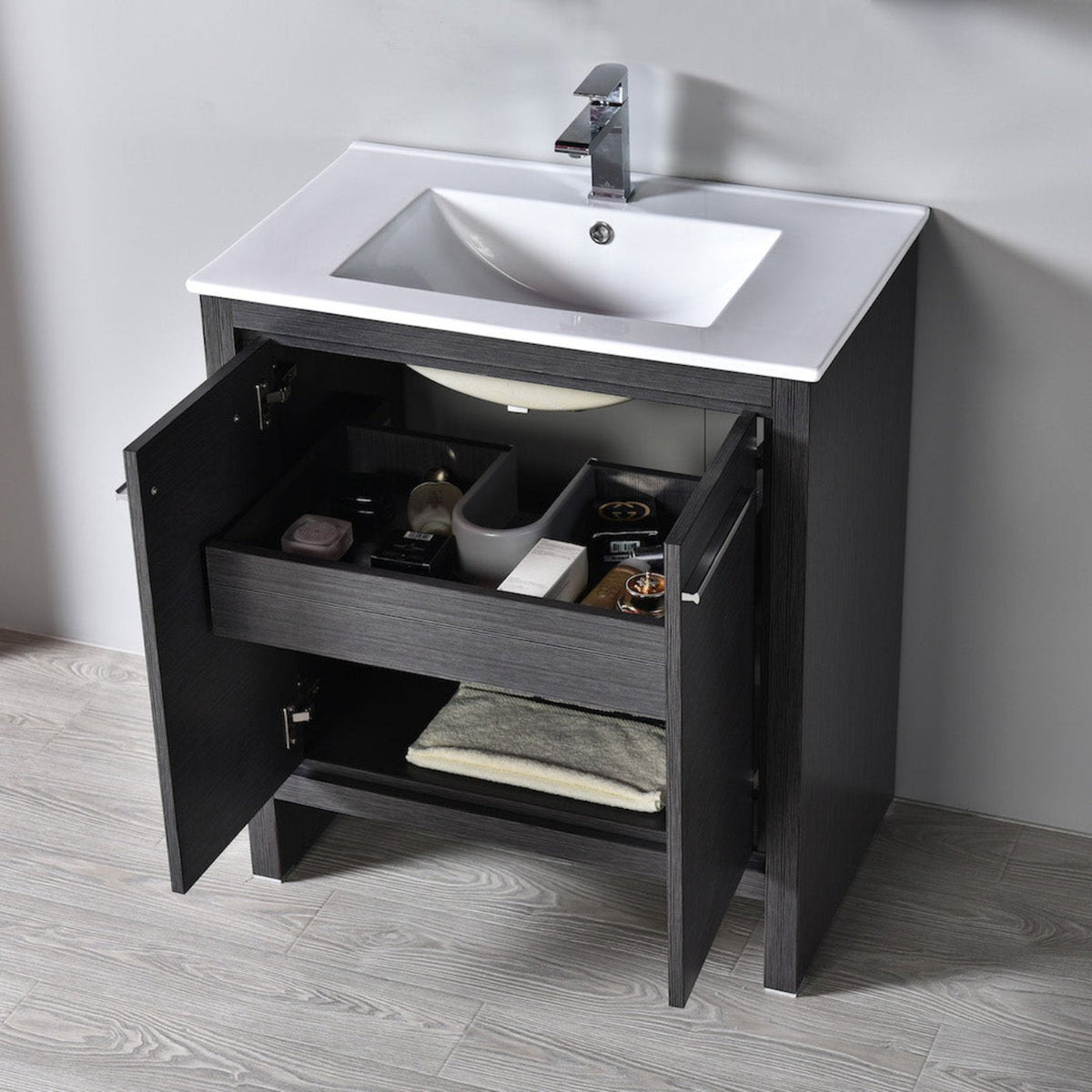 Blossom Milan 30 Inch Bathroom Vanity - V8014 30 01 - Backyard Provider