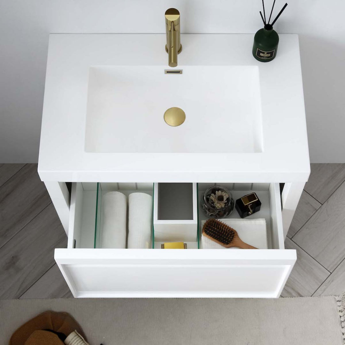 Blossom Vienna 24 Inch Bathroom Vanity - V8021 24 01 - Backyard Provider