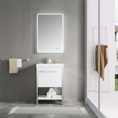 Blossom Bathroom Riga 24 Inch Bathroom Vanity - V8022 24 01 - Backyard Provider