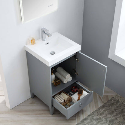 Blossom Lyon 20 Inch Bathroom Vanity - V8023 20 01 - Backyard Provider
