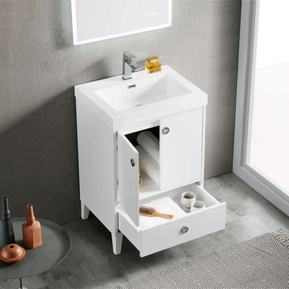 Blossom Lyon 24 Inch Vanity - V8023 24 01 - Backyard Provider