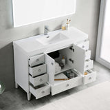 Blossom Lyon 48 Inch Bathroom Vanity – Single Sink - V8023 48 01S - Backyard Provider
