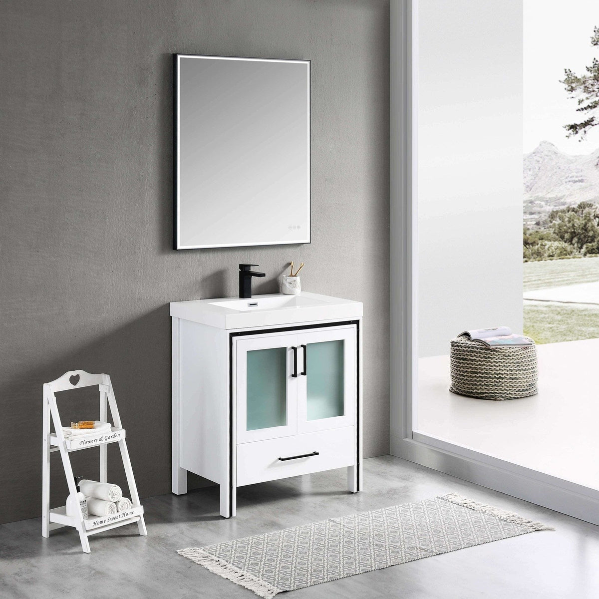 Blossom Birmingham 30 Inch Bathroom Vanity - V8024 30 01 - Backyard Provider