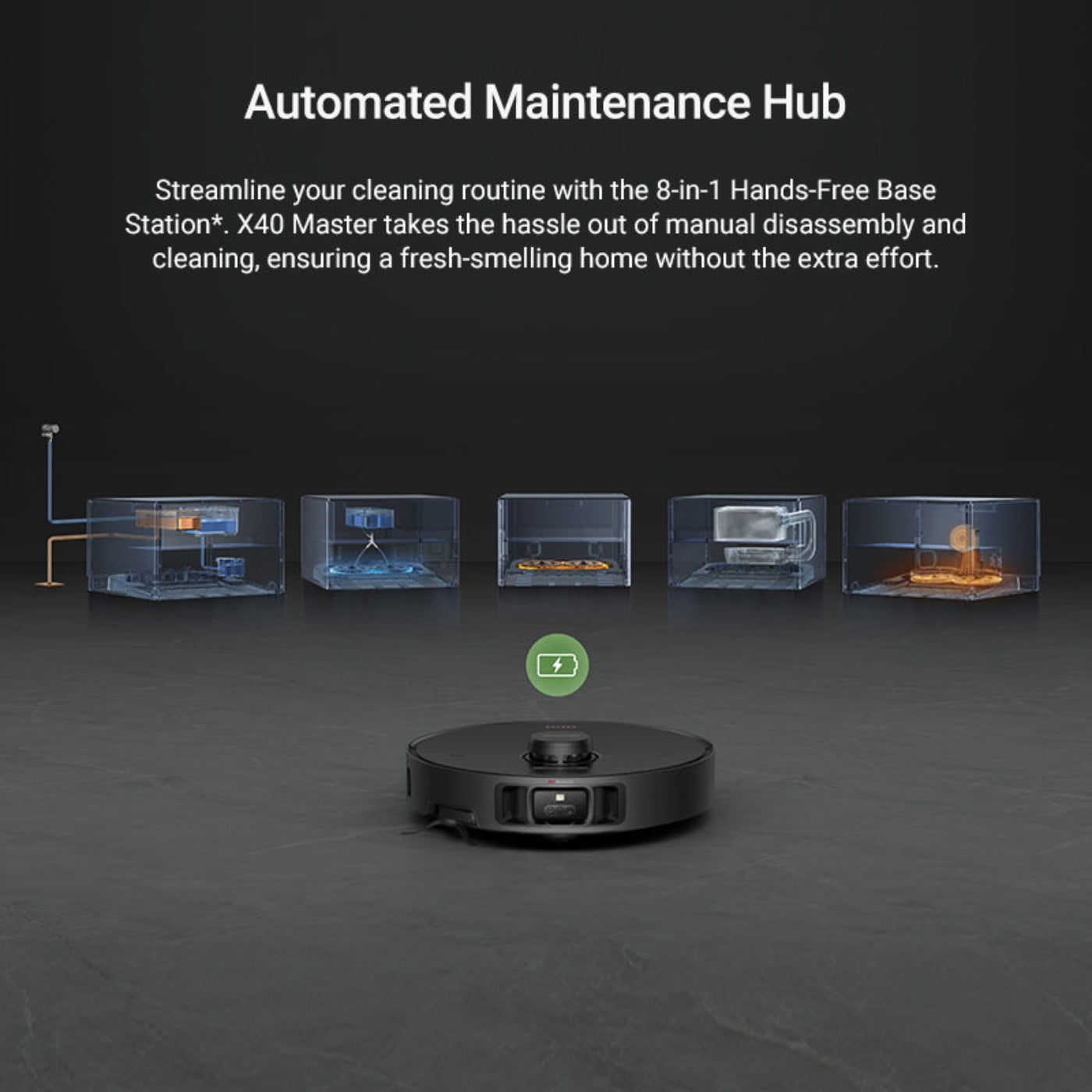 Dreame X40 Master Robot Vacuum - 010204AA000423