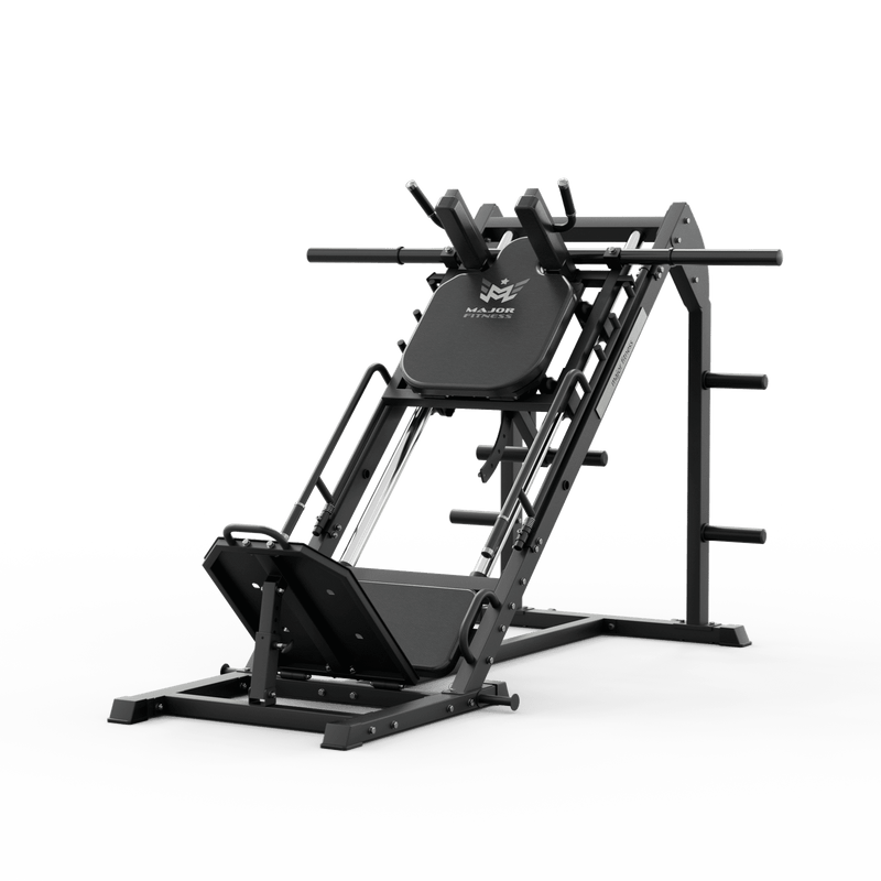 Major Fitness Leg Press Hack Squat Machine AH1 - LPHSMBL