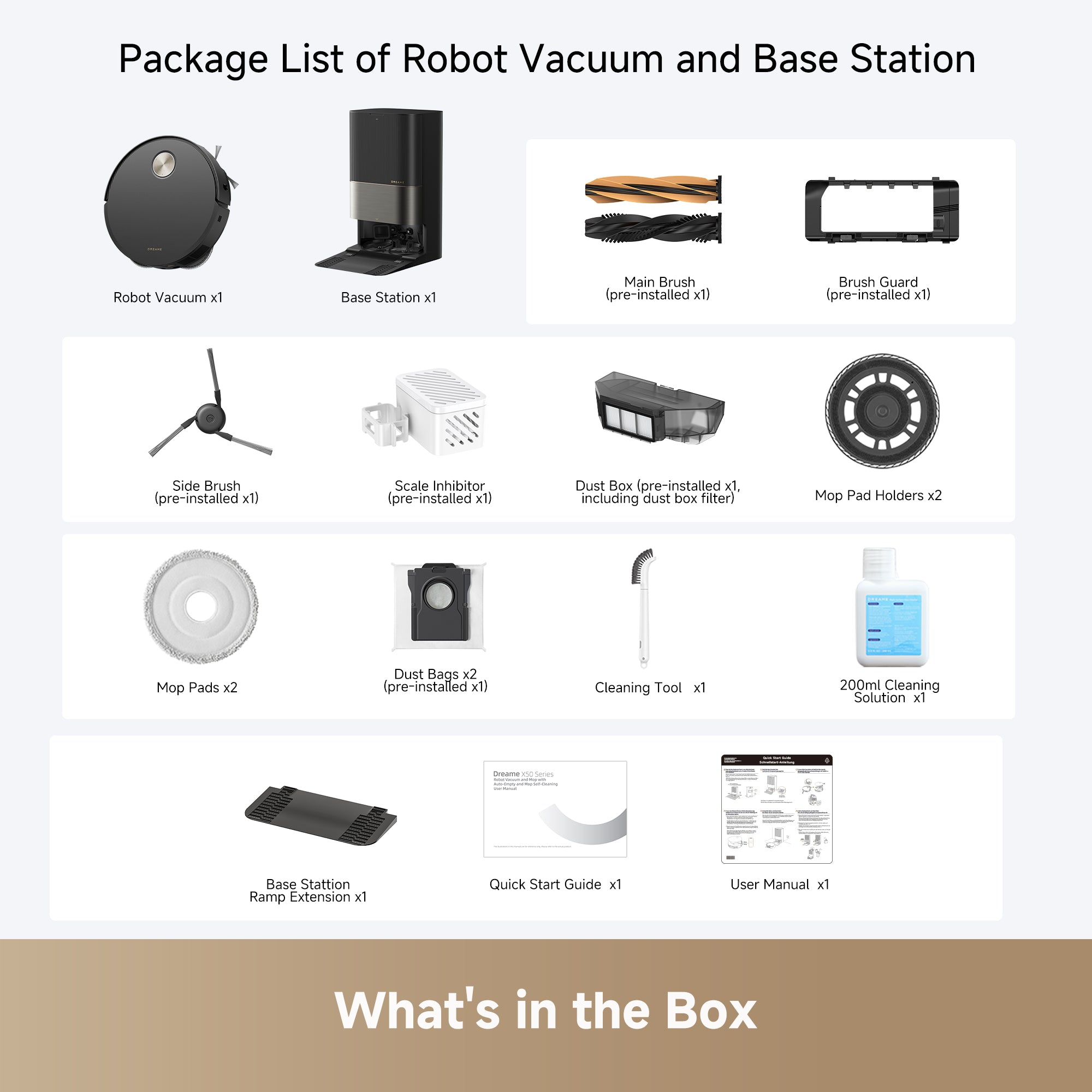 Dreame X50 Ultra Robot Vacuum - 010204AA000703