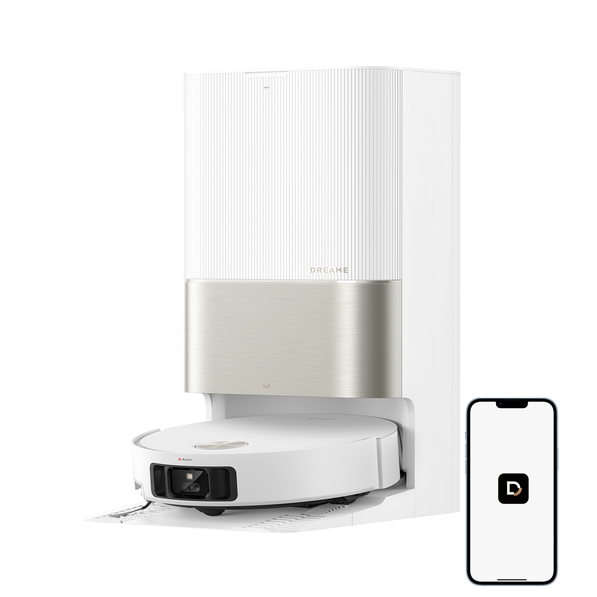 Dreame X50 Ultra Robot Vacuum-White - 010204AA000703