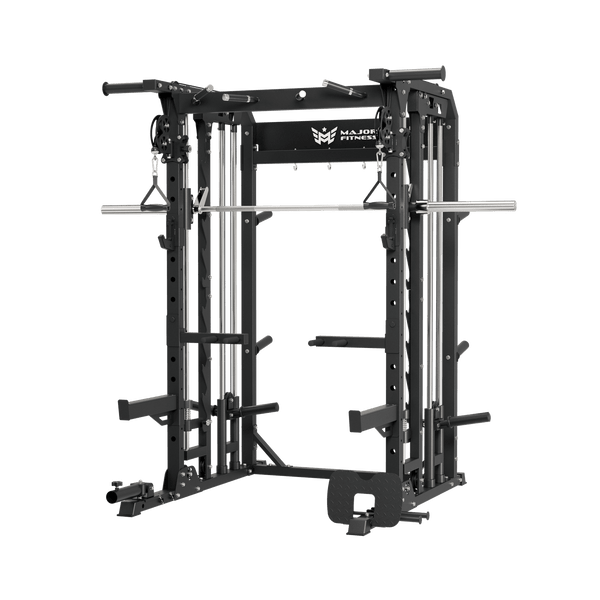 MAJOR FITNESS All-In-One Home Gym Smith Machine Spirit B52 - B52BL