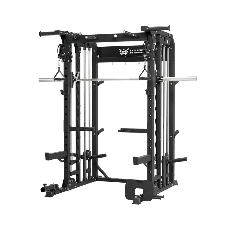 MAJOR FITNESS All-In-One Home Gym Smith Machine Spirit B52 - B52BL