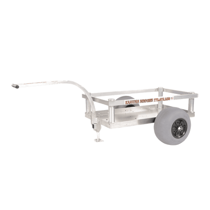 Alumacart Bimini Beach and Fishing Wagon with Rod Holders and Hitch Mount New