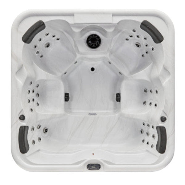 Luxury Spas - Studio Series Eclipse 6 Person Cloud Gray - Backyard Provider