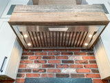 ProLine Range Hood Insert/Liner, 15, 18 or 21 inch Deep Options, Ducted, 600/1200 CFM, Stainless Steel Proline - PLJL Hurricane