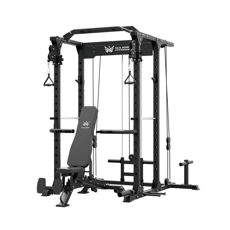 MAJOR FITNESS All-In-One Home Gym Power Rack PLM03 - K3BL