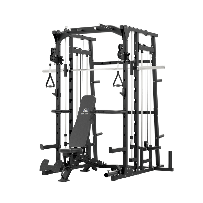 MAJOR FITNESS All-In-One Home Gym Smith Machine SML07 - S7BLS