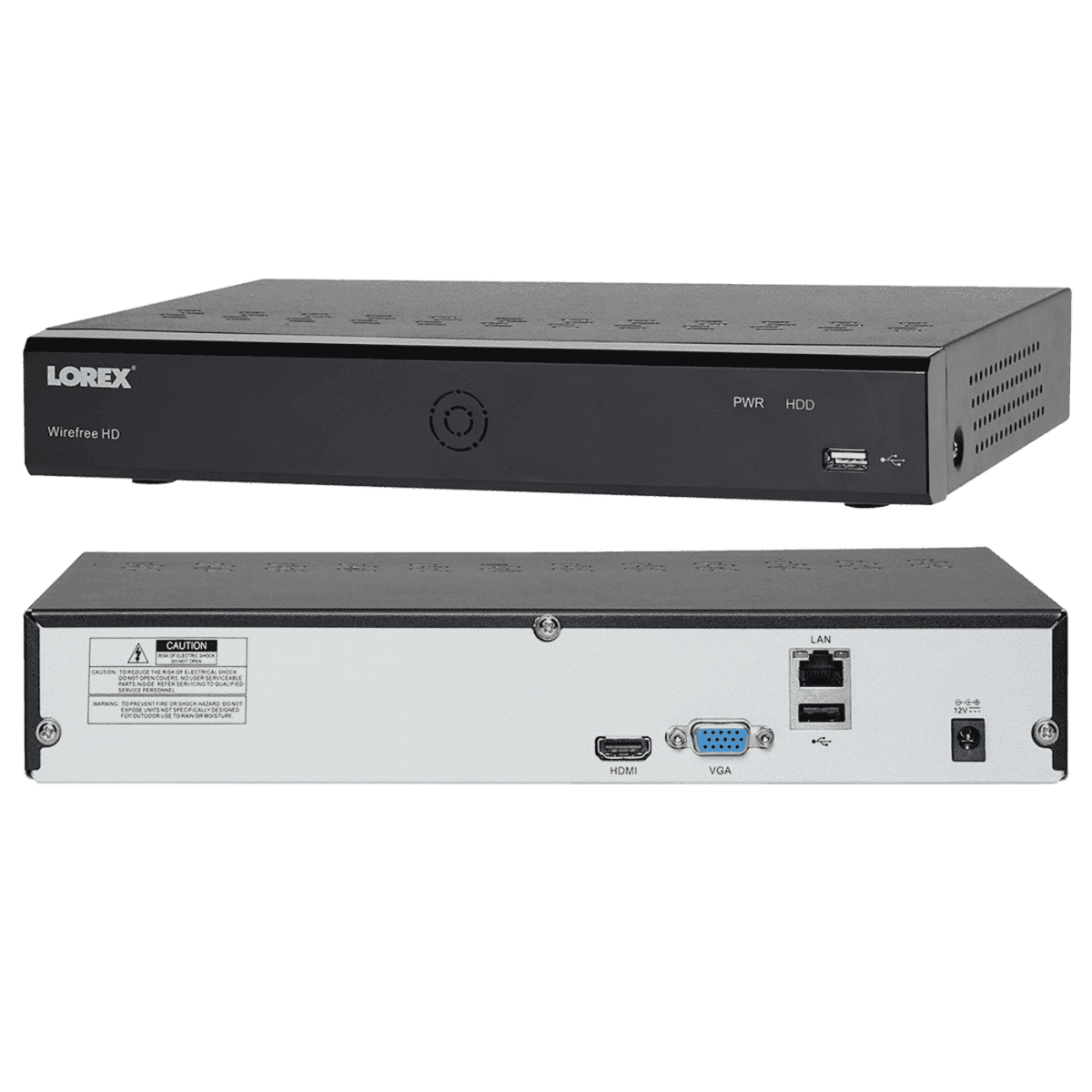Lorex Wire Free Battery Two-Way Audio 6 Camera 6 Channel Indoor/Outdoor Security Surveillance System New LWF2080BG2-66