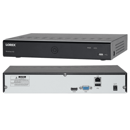 Lorex Wire Free Battery Two-Way Audio 6 Camera 6 Channel Indoor/Outdoor Security Surveillance System New LWF2080BG2-66