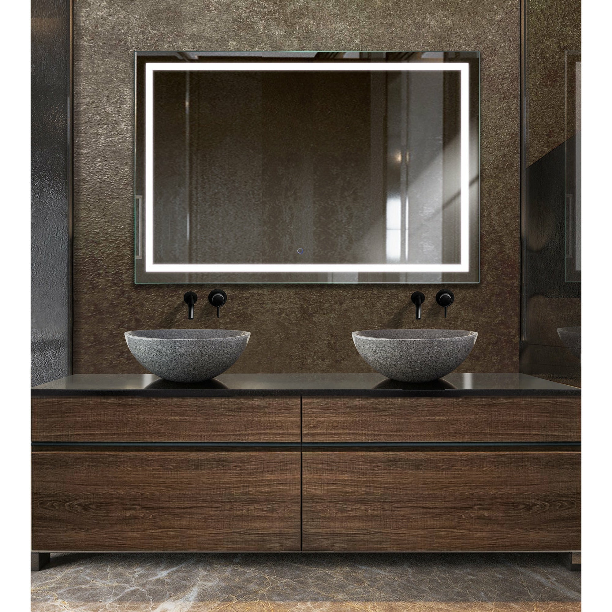 Krugg Icon 54" X 36" LED Wall Mirror ICON5436