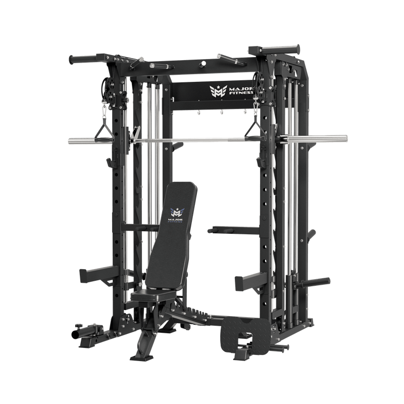 MAJOR FITNESS All-In-One Home Gym Smith Machine Spirit B52 - B52BL