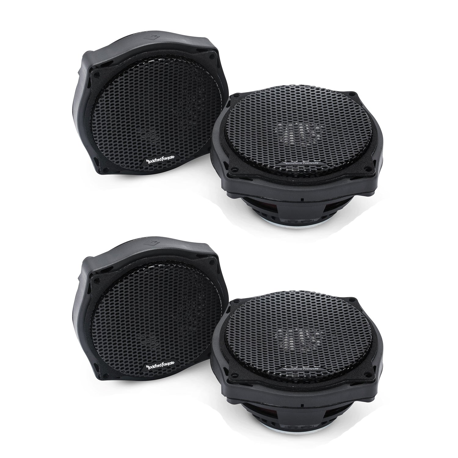 Rockford Fosgate TMS6SG Harley Davidson 6.5 inch Motorcycle Speakers (2 Pack) - 195418