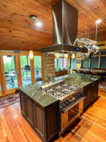 Proline Island Range Hood, 1100 CFM, Stainless Steel Finish, Outdoor Rated Finish option Proline - PLFI 755