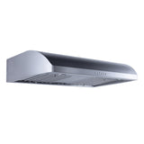 Proline Low Profile Under-Cabinet Range Hood, Ducted, 900 CFM, Modern design Stainless Steel Finish Proline - PLJW 125