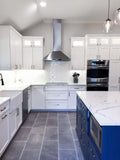 ProLine Wall Mounted Range Hood in Stainless Steel Modern Design, 900 CFM - PLFW 129E