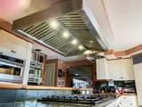 Proline Island Range Hood, Ducted, 1200 CFM, Stainless Steel Finish, Outdoor Rated Finish option Proline - PLJI 103