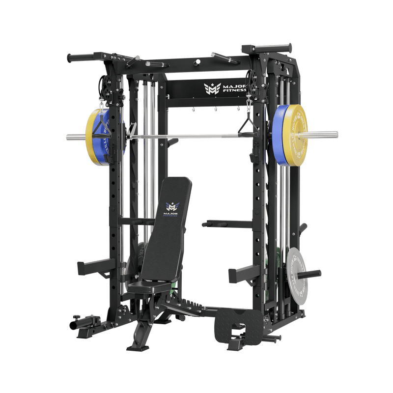 MAJOR FITNESS All-In-One Home Gym Smith Machine Spirit B52 - B52BL