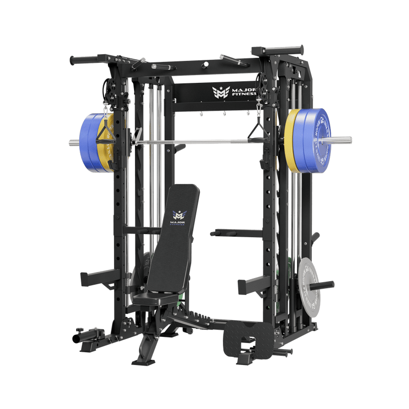 MAJOR FITNESS All-In-One Home Gym Smith Machine Spirit B52 - B52BL