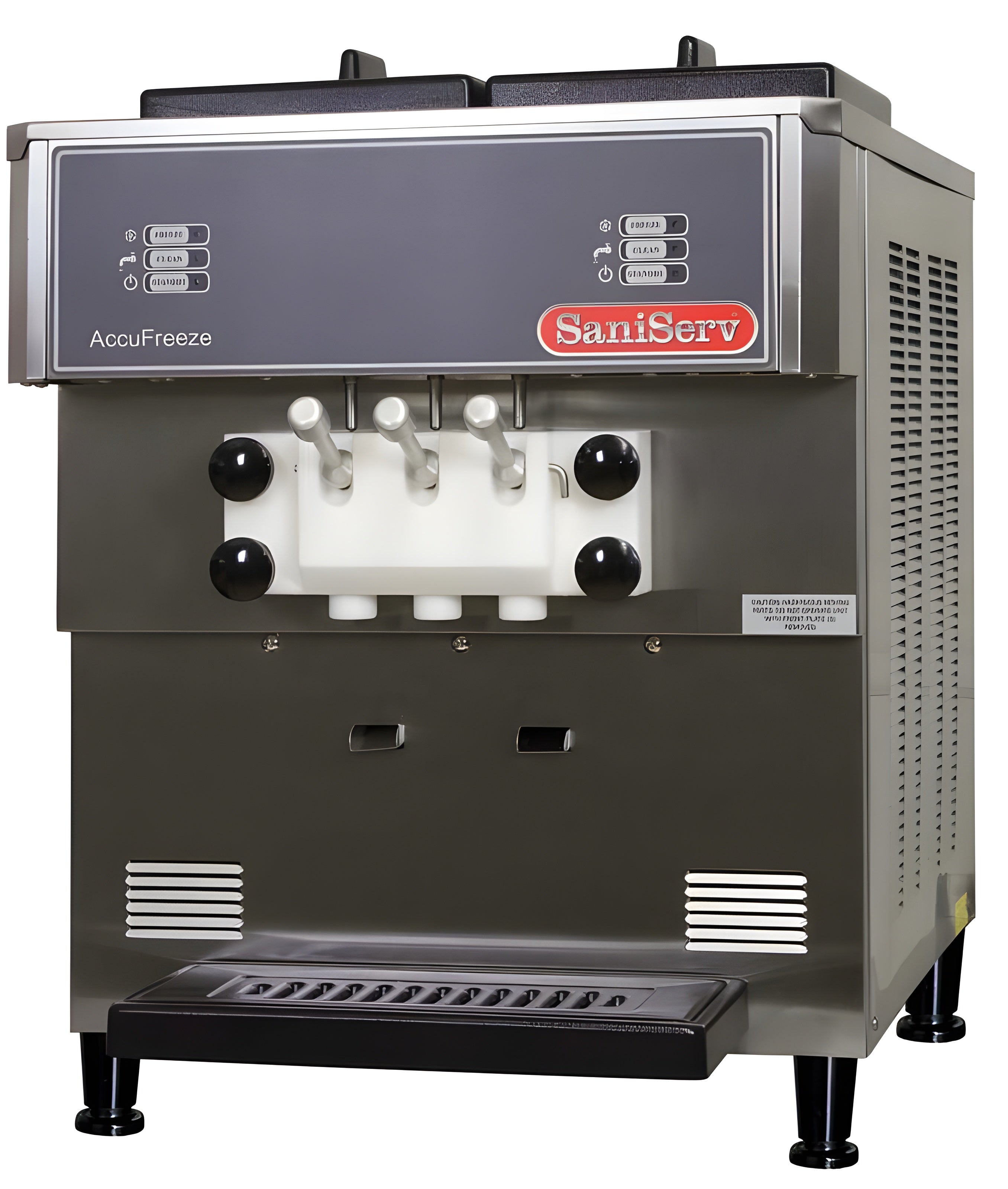 SaniServ 501 | 24" Wide 11 Qt. Double Hopper Countertop Soft Serve Ice Cream Machine w/ Twist - SAN-501A