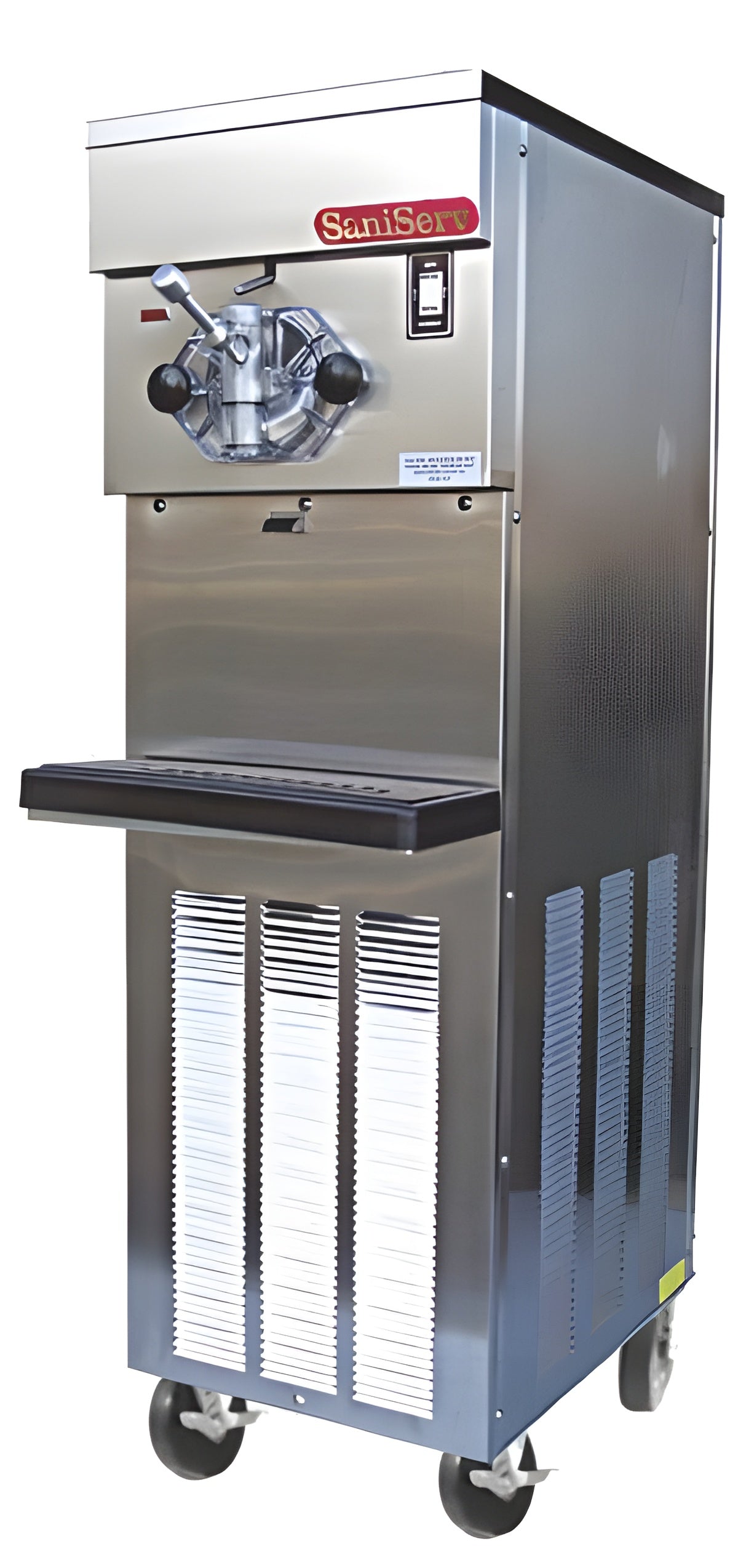 SaniServ 614 | 17" Wide 20 Qt. 1 Flavor Floor Model Shake Machine - SAN-614A