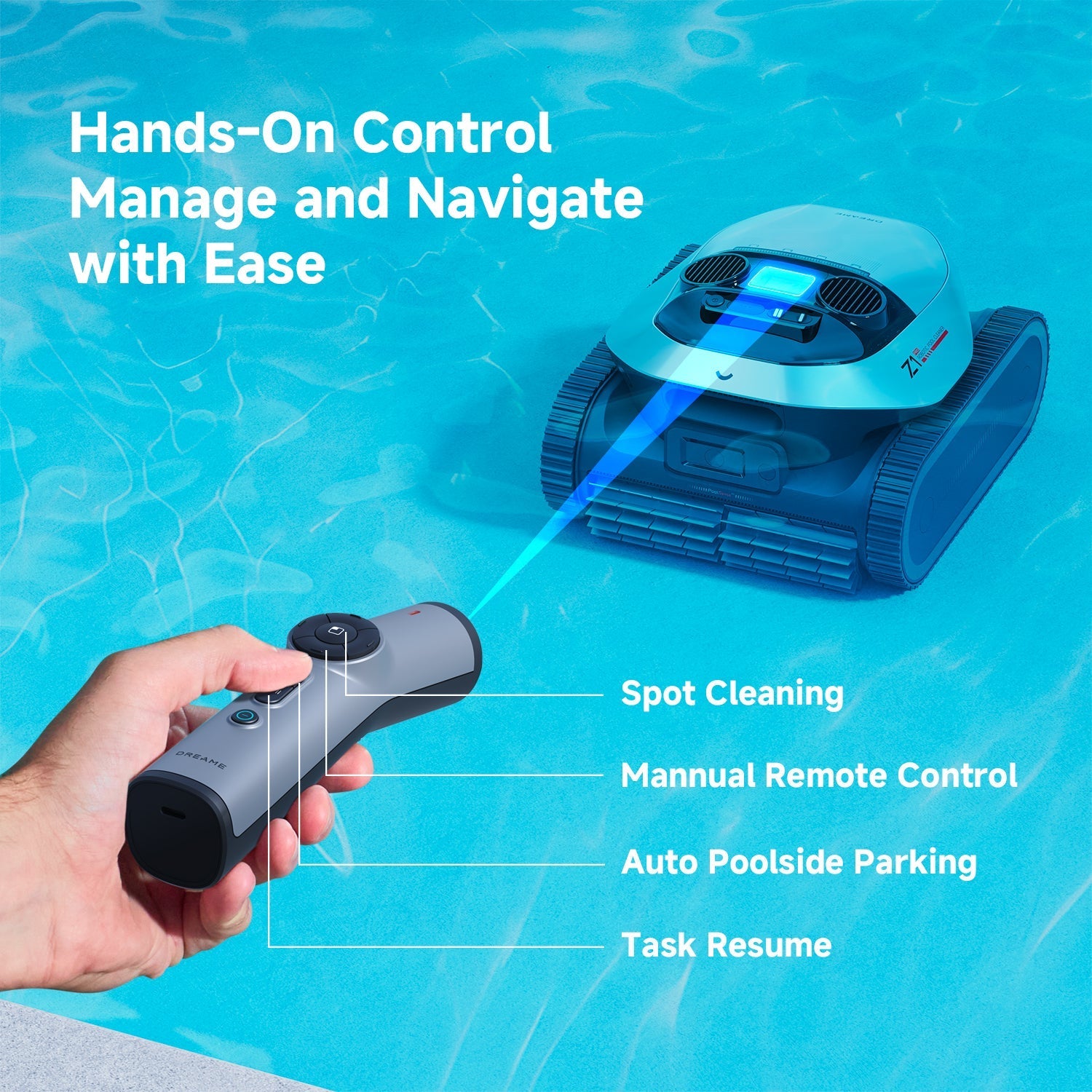 Dreame Z1 Pro Robotic Pool Cleaner - 010902AA000001