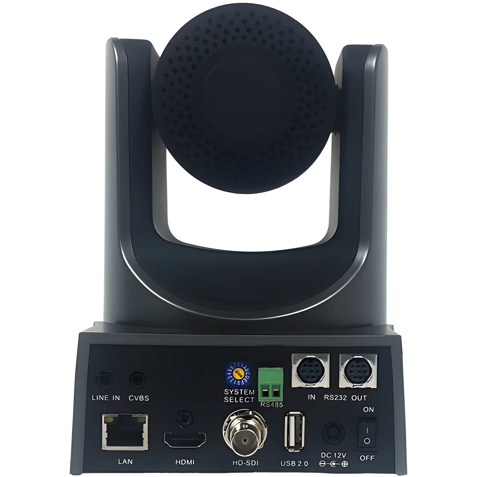 PTZOptics PT12X-NDI-GY Live Broadcast & Conference Camera (Gray) - PT12XNDIGY