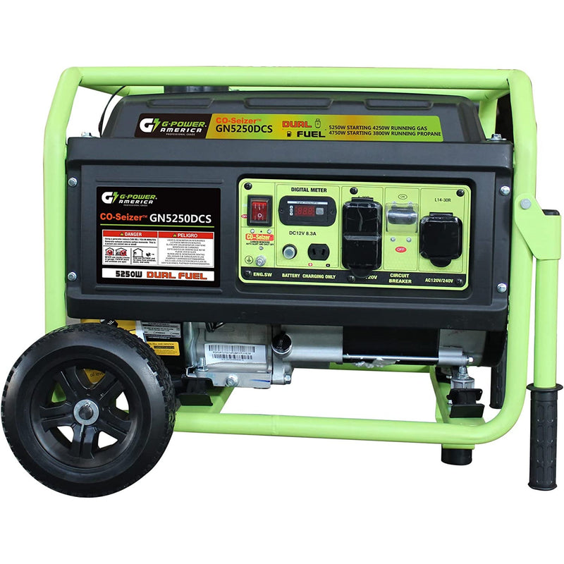 Green-Power America 13000/10000-Watt Gas Powered Portable Generator - GN13000EW