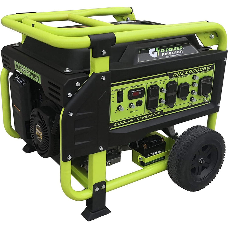 Green-Power America 8000/6500-Watt Gas Powered Portable Generator - GPG8000W