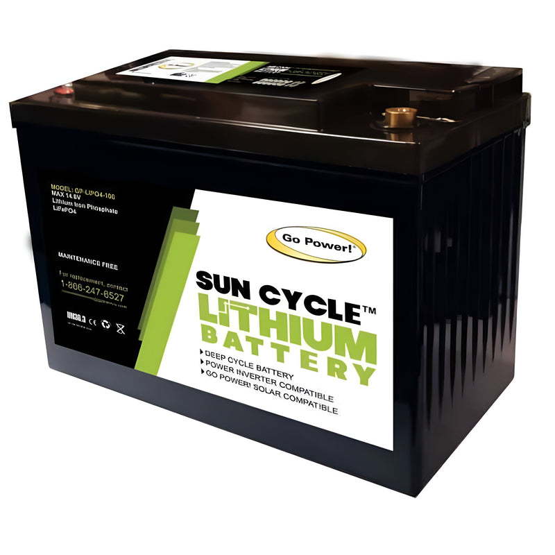 Go Power 100 Amp - Solar Battery 12V - G7582738