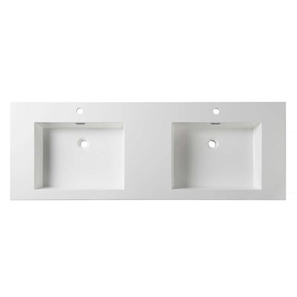 Blossom Acrylic Top-Mount Basin 60×22 A10 6022 25