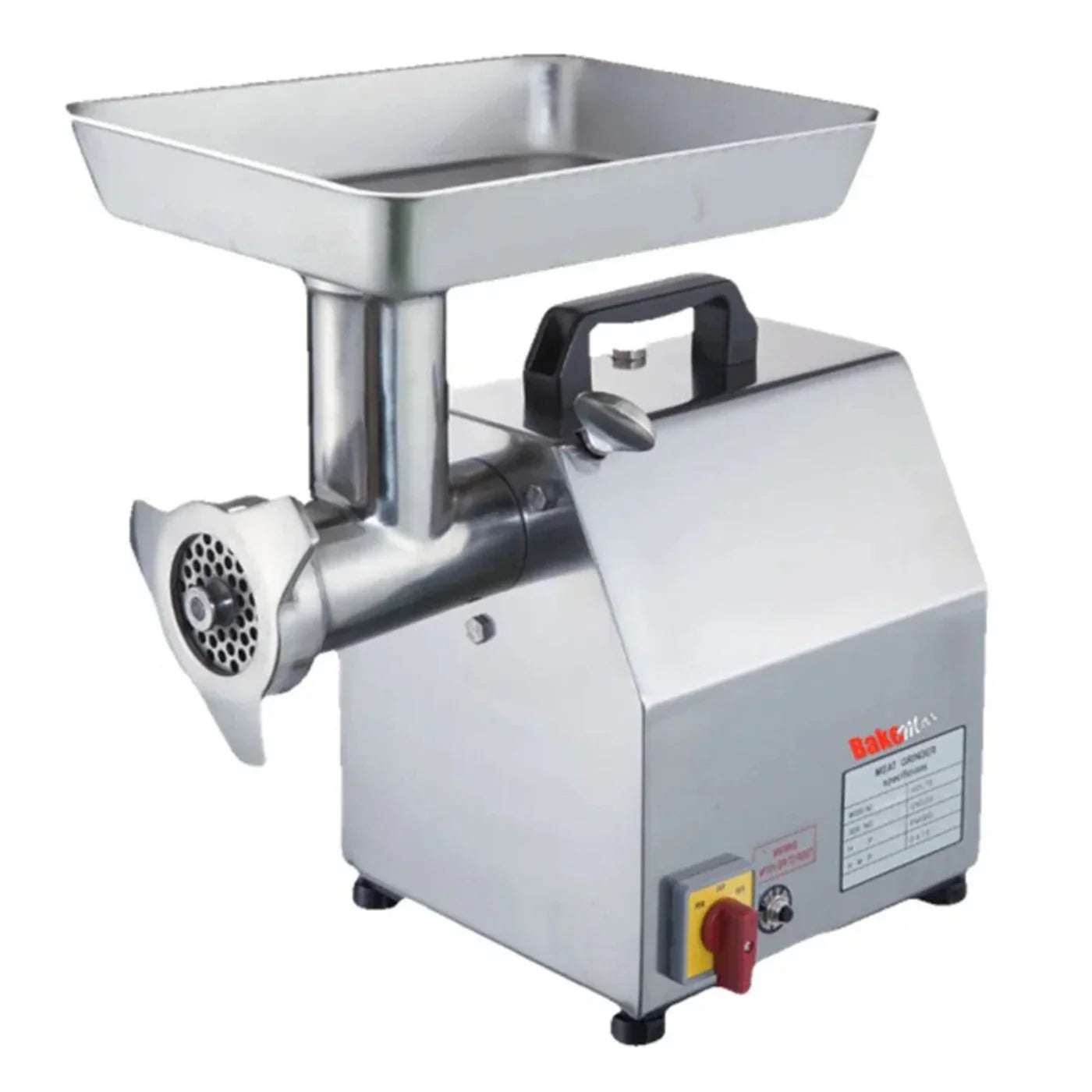 BakeMax  18" Electric Meat Grinder, Counter Top, 485 lbs, 120v/60/1 - BMMG001