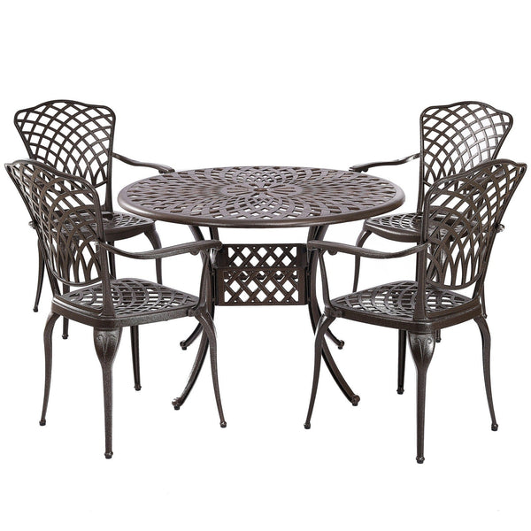 Arden 5-Piece Outdoor Dining Set for Patio