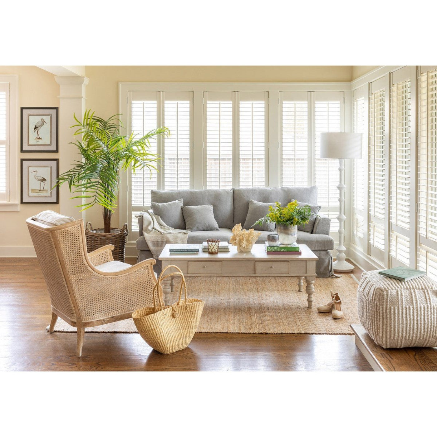 Park Hill Collections Coastal Cottage Slipcover Sofa -  EFS81660
