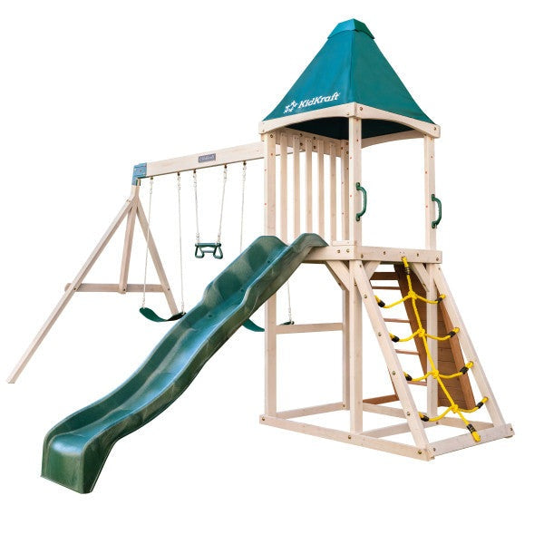 Kidkraft Emerald Challenge Swing Set - F29550E