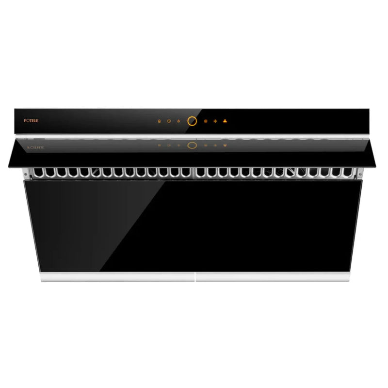 FOTILE Slant Vent Series 36 In. 1,000 CFM Under Cabinet or Wall Mount Range Hood in Black, JQG9006