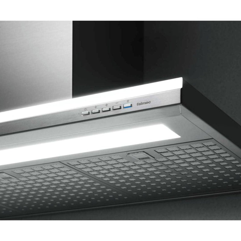 Falmec Lumen 36 In. 500 Cfm Island Mount Range Hood in Stainless Steel - Fdlum36i5ss-R